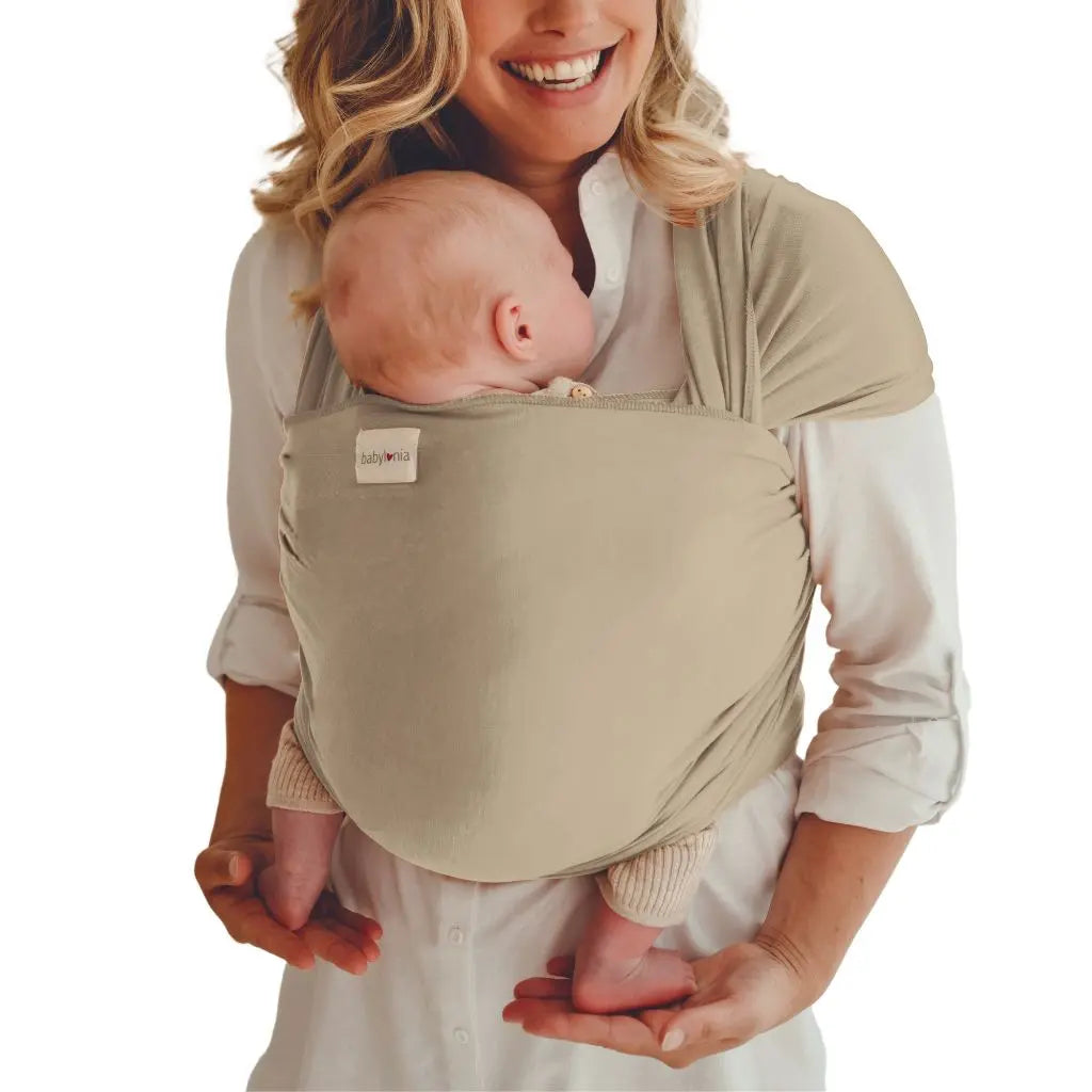 Babylonia Draagdoek Tricot-Slen Bamboo Dune