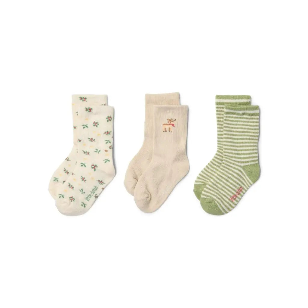 Little Dutch Sokken Little Christmas 15/16 - 3 stuks