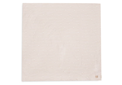 Jollein Essuie tetra XL Miffy Stripe Biscuit - 2 pièces