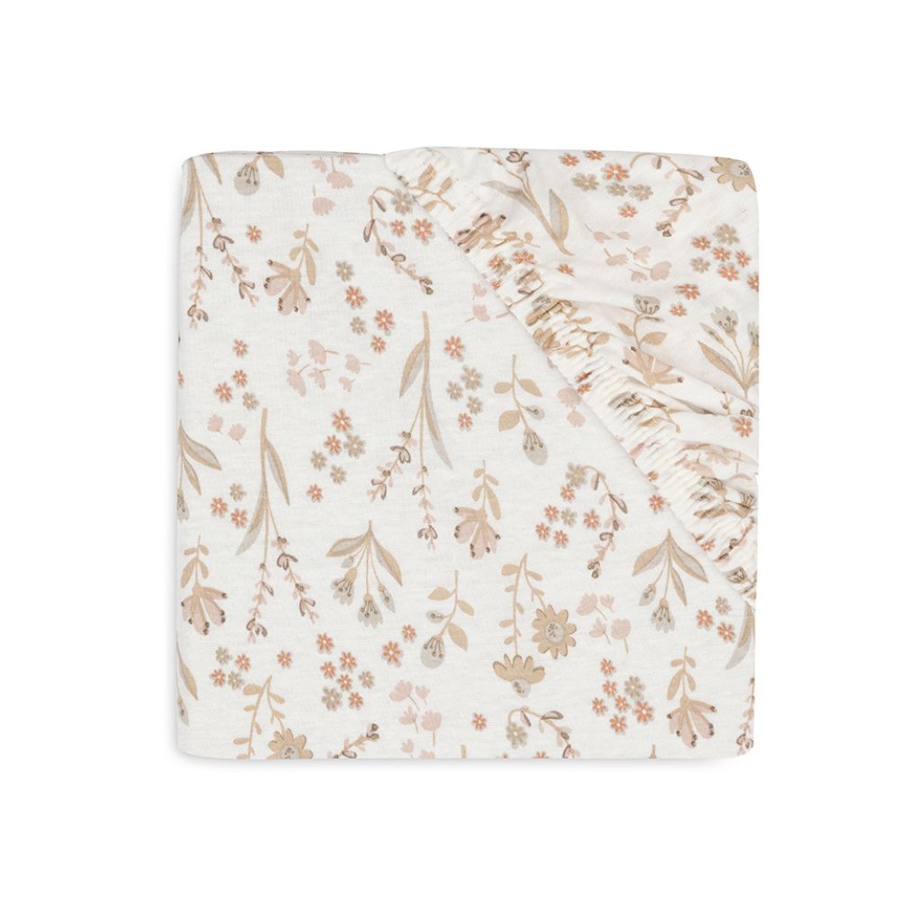 Jollein Hoeslaken Bloomy B 60 x L 120 cm