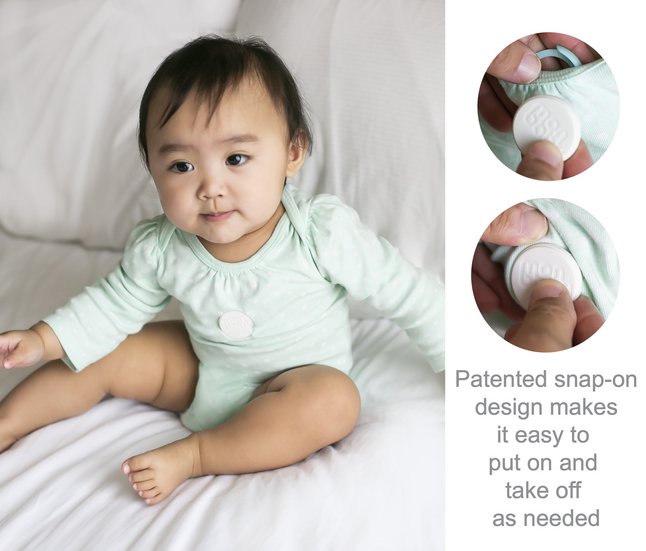 MonDevices Moniteur respiratoire MonBaby Smart Button
