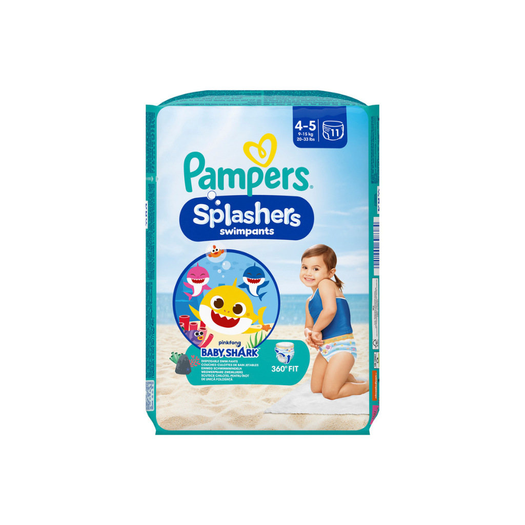 Pampers Couche-culotte de bain Splashers Taille 4-5