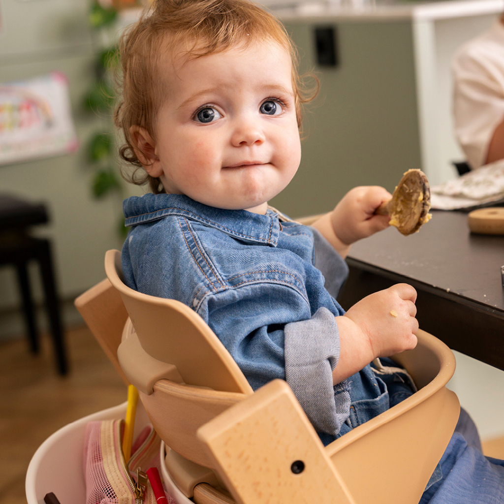 Stokke® Eetstoel Tripp Trapp® Bundel Naturel + Babyset²