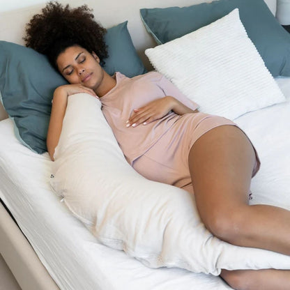 doomoo Coussin d'allaitement Comfy Big Tetra Almond