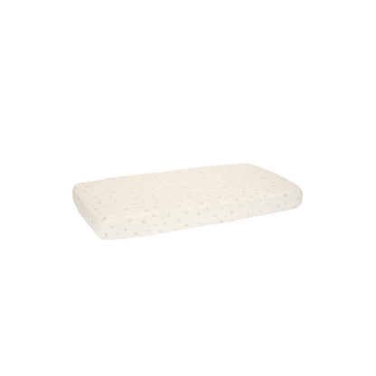 Little Dutch Drap-housse Fairy Blossom blanc coton bio Lg 60 x L 120 cm