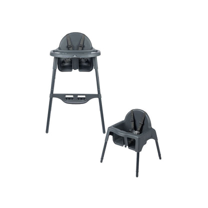 Bebeconfort Chaise haute évolutive Meely Graphite