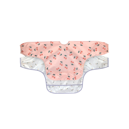 Lässig Bavoir à manches Happy Fruits Cherry Multi - 2 pièces