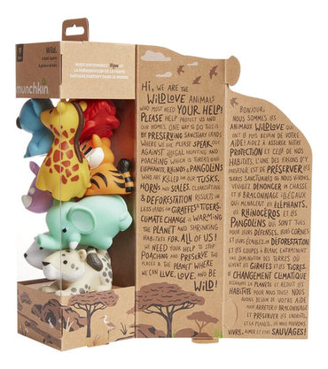 Munchkin Jouet de bain Wild Love - 8 pièces