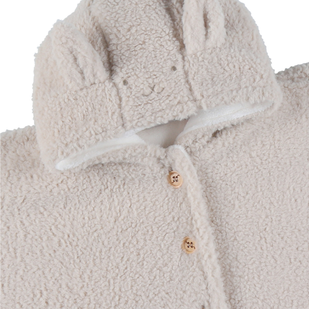 Noukie's Poncho in Groloudoux® beige  6-12M