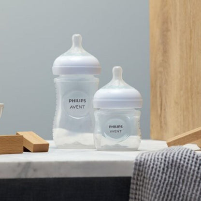 Philips AVENT Biberon Natural Response transparent 260 ml - 3 pièces