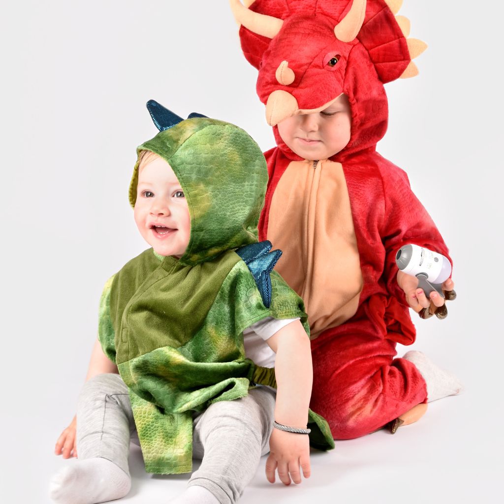 Den Goda Fen Déguisement Mini Cape Dragon/Dino taille 86-110 - 1-4 ans
