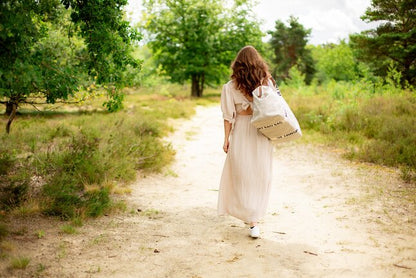 Childhome Sac à langer Mommy Bag Signature Canvas écru