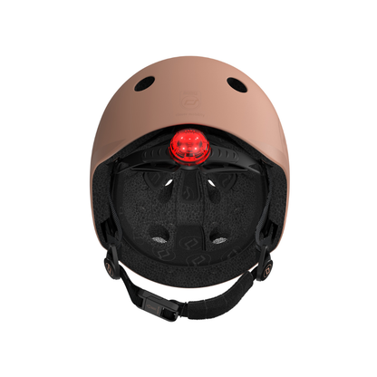 Scoot and Ride Kinderfietshelm Mocha S