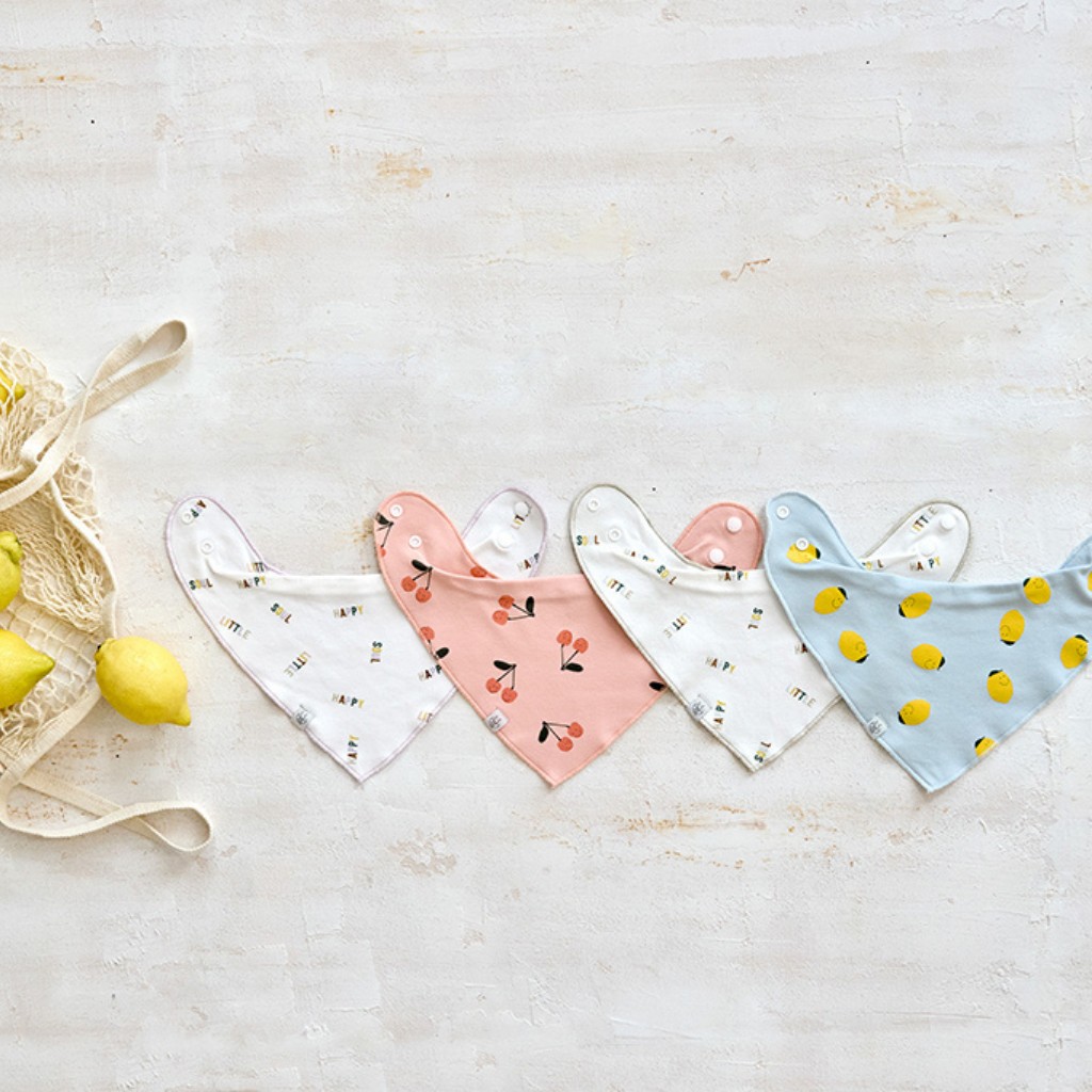 Lässig Bandana slab Happy Fruits Lemon - 2 stuks
