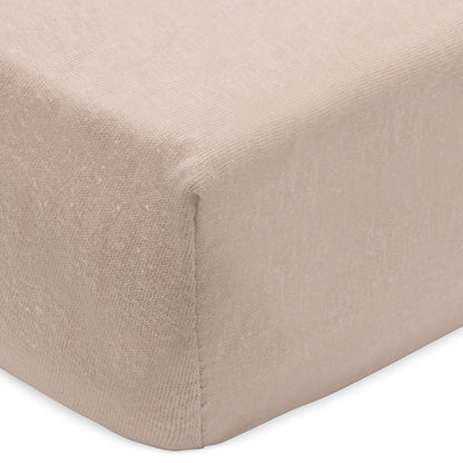 Jollein Hoeslaken Wild Rose/Biscuit B 60 x L 120 cm - 2 stuks