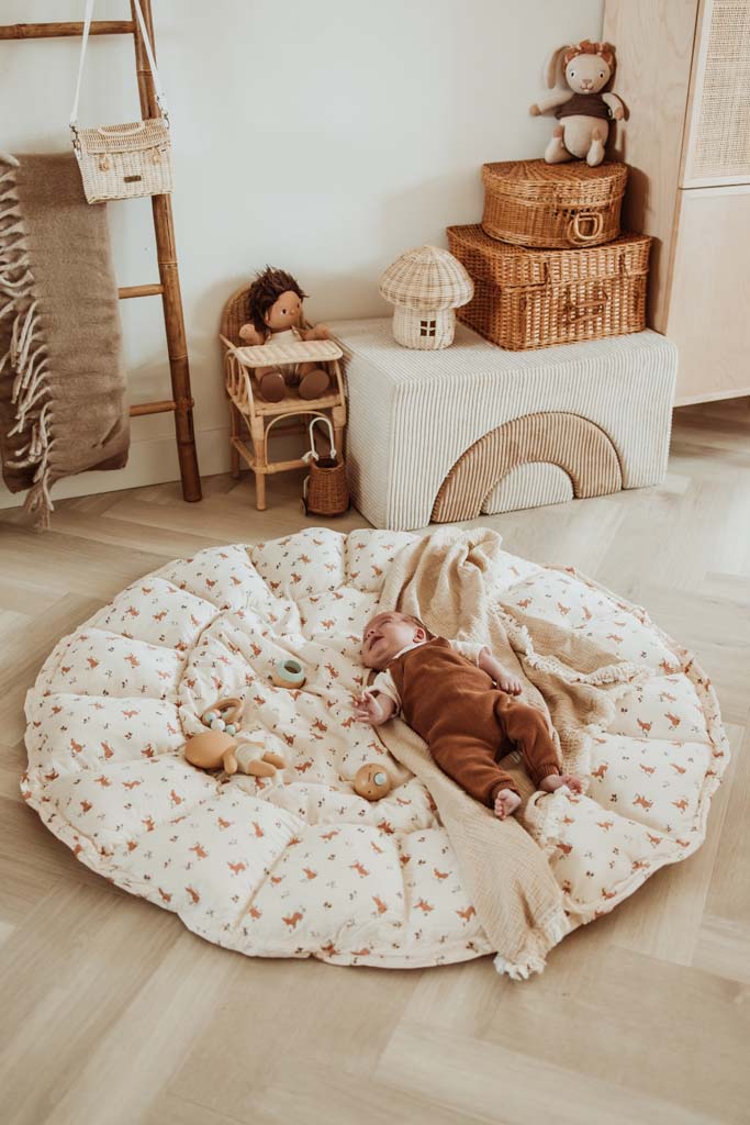 Play and Go Coco Rabbit Organic playmat, cocoon & organizer 130 cm