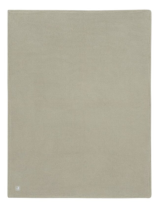Jollein Couverture pour berceau ou parc Basic Knit fleece Olive Green 