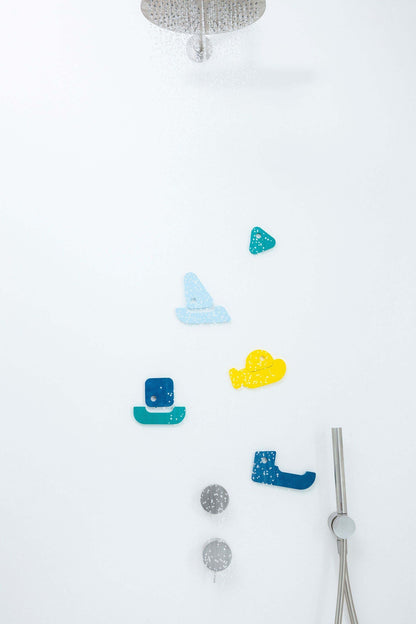 Quut Badspeelgoed Puzzle Rock the Boat - 8 stuks