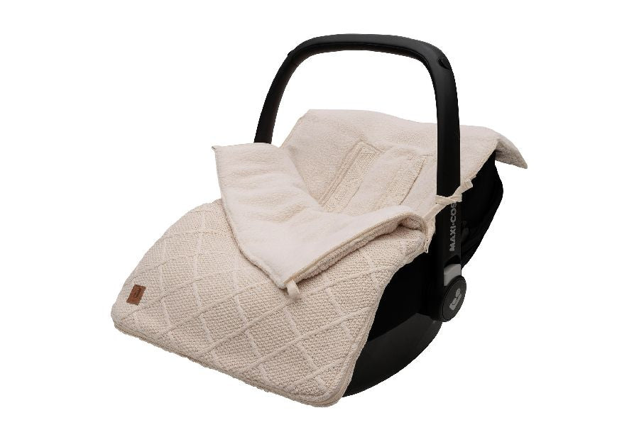 Jollein Chancelière pour siège-auto portable Oatmeal