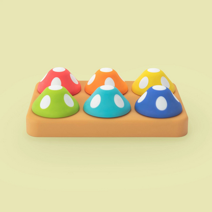 Sassy Vormsorteerder Mischievous Matching Mushrooms