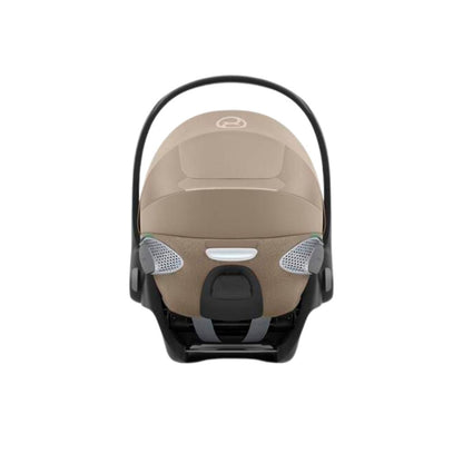 Cybex Siège-auto portable Groupe 0+ Cloud T Plus Cozy Beige