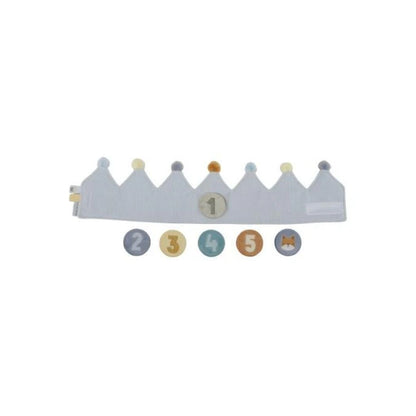 Little Dutch Couronne d'anniversaire bleu