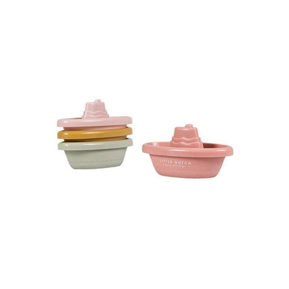 Little Dutch Badspeelgoed Bootjes roze