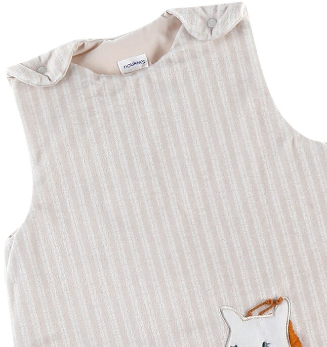 Noukie's Winterslaapzak Tiga, Stegi & Ops TOG 2,5-3,5 Beige 70 cm