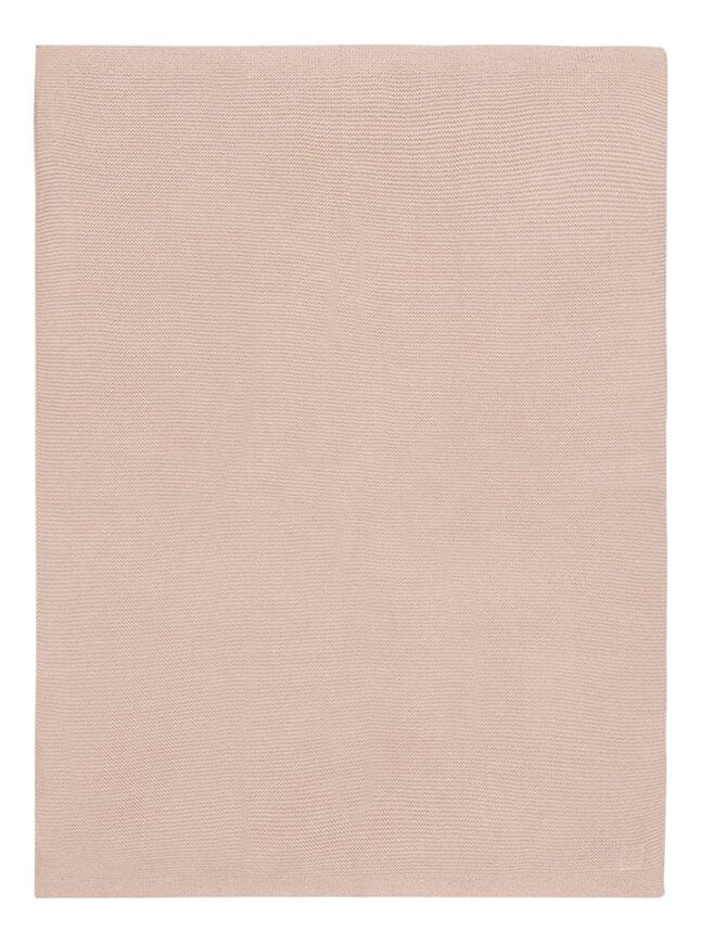 Jollein Couverture pour berceau ou parc Basic Knit Wildrose