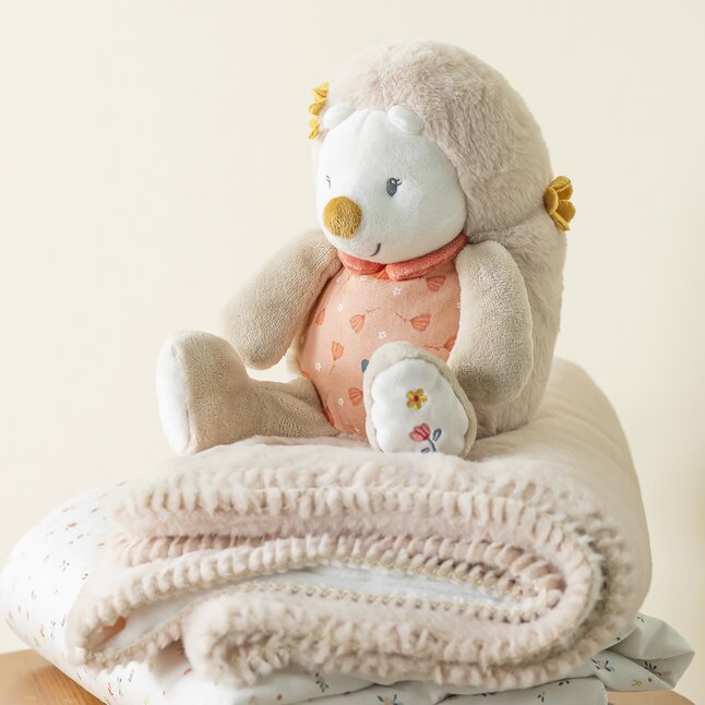 Nattou Peluche Mila, Lana & Zoe - Hérisson Zoe 30 cm