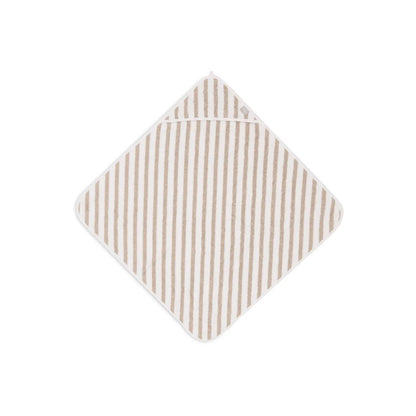 Jollein Badcape Stripe Terry Olive Green B 75 x L 75 cm