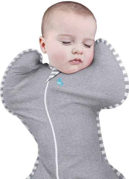 Love to Dream Sac d'emmaillotage / Sac de couchage Swaddle Up Original TOG 1,0 Grey 60 cm