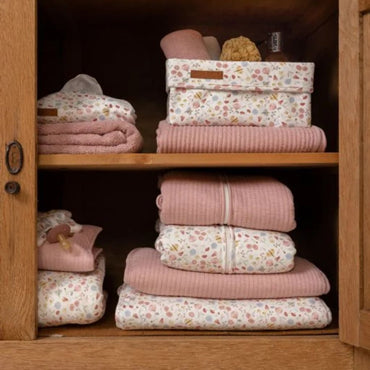 Little Dutch Sac de couchage d'été Flowers & Butterflies TOG 0,6 Pink 90 cm