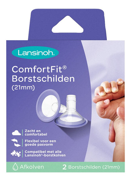 Lansinoh Téterelle Comfort Fit 21 mm - 2 pièces