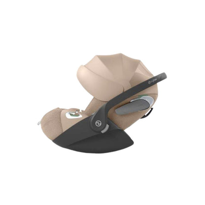 Cybex Siège-auto portable Groupe 0+ Cloud T Plus Cozy Beige