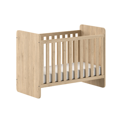 Jaxx Meegroeibed Sam Oak L 120 x B 60 cm tot L 200 x Lg 90 cm