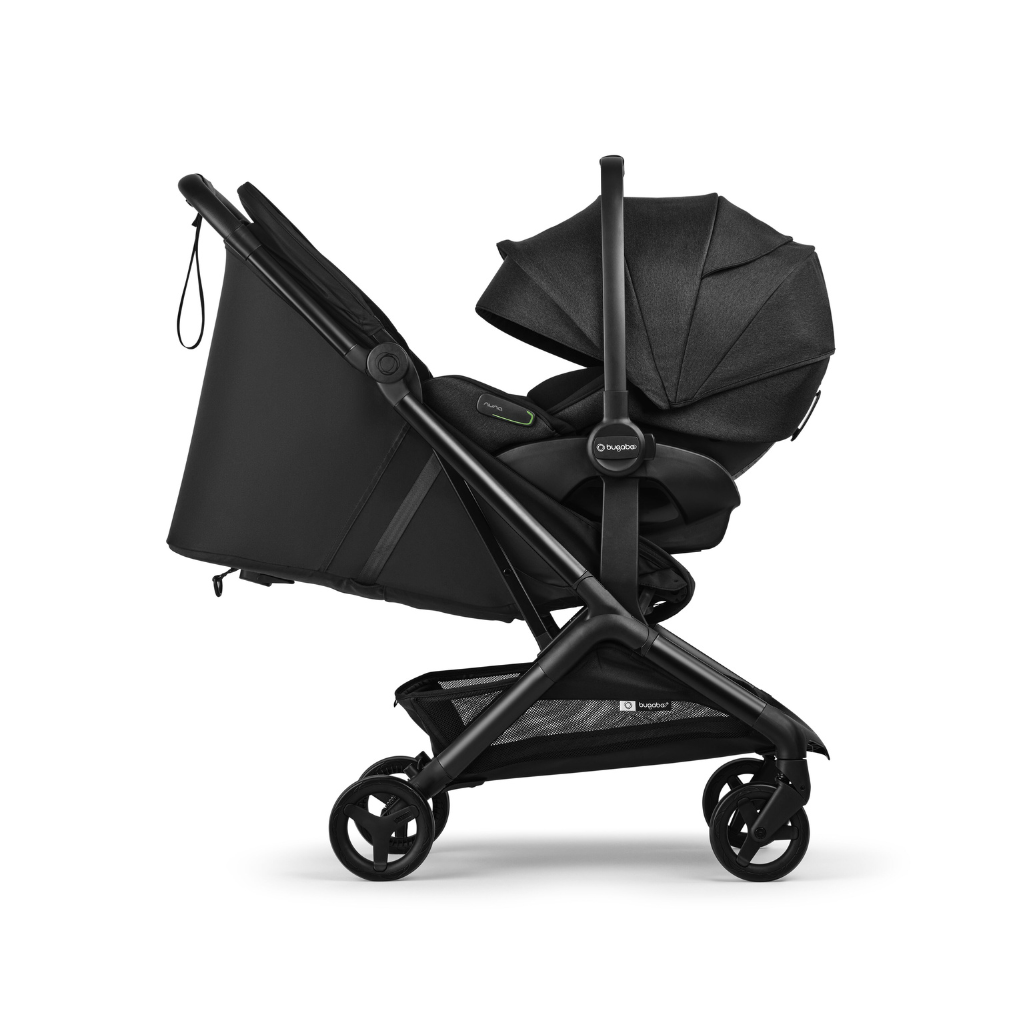 Bugaboo Siège-auto portable Otter by Nuna Groupe 0+ Mineral Washed Black