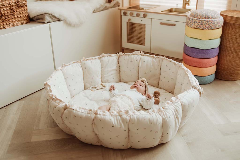 Play and Go Coco Moon Organic playmat, cocoon & organizer 130 cm