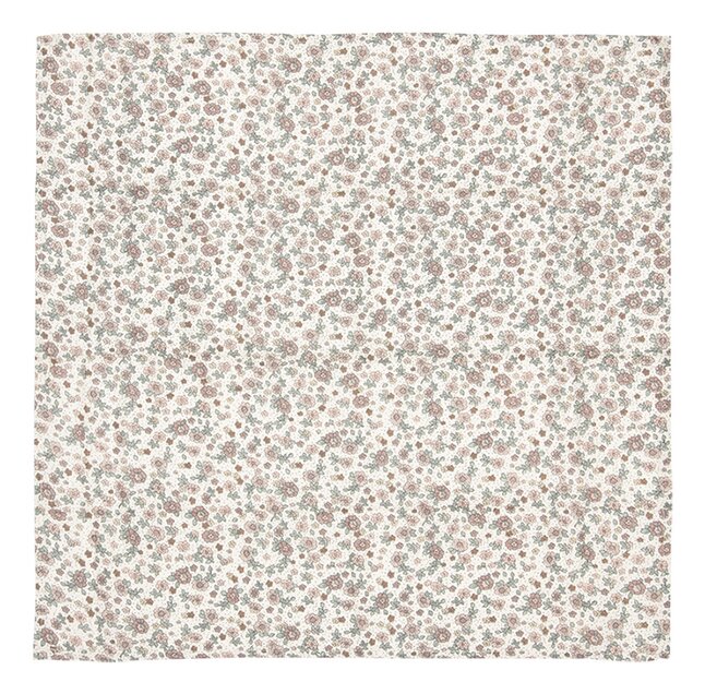 Jollein Tetradoek Retro Flowers Multi - 3 stuks