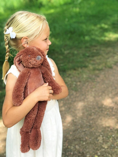Happy Horse Peluche Lapin Richie brun 38 cm