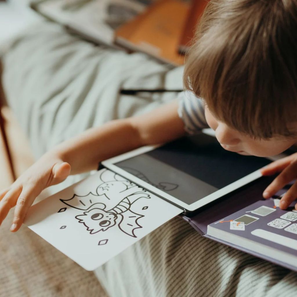 KIDYWOLF Tekenboek Kidydraw - Once upon a time