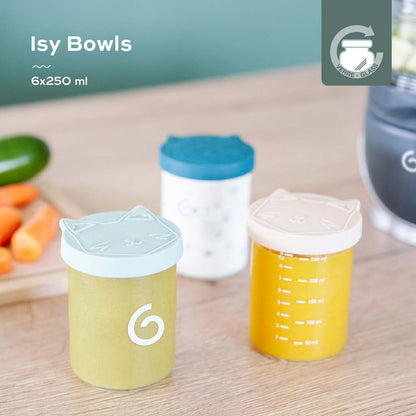 Babymoov Bewaarpotje Isy Bowls - 6 stuks