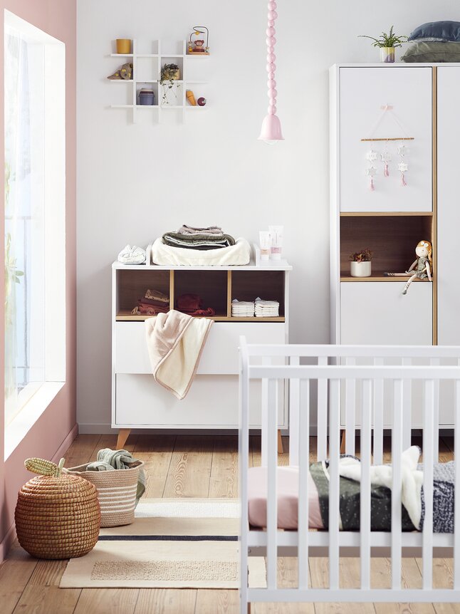 Quax Babybed Loft  L 120 x B 60 cm White