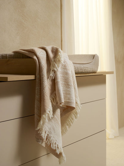 Quax 2-delige babykamer (meegroeibed L 140 x B 70 cm + commode) Flow Clay