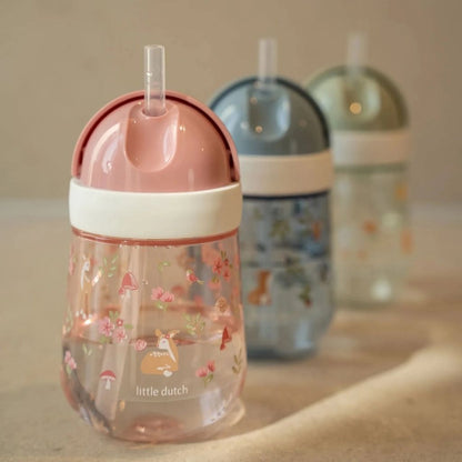 Drinkbeker met rietje mio 300 ml