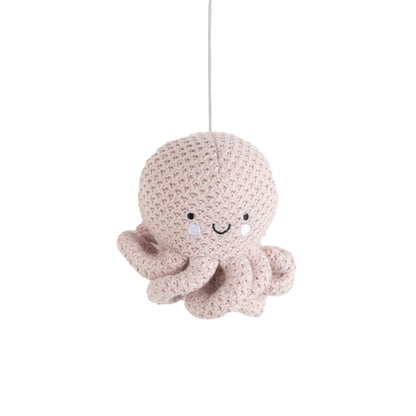 Baby's Only Mobile musical Animals Vieux Rose/Warm Linen