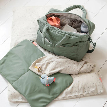 Done by Deer Sac à langer Quilted Green