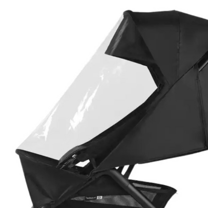 Bugaboo Poussette Butterfly 2 complete Black/Heritage black + arceau de sécurité + habillage de pluie