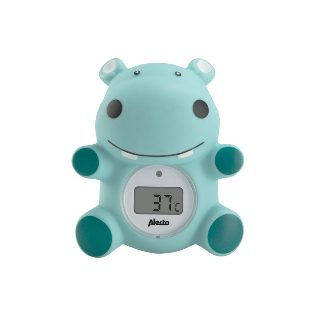 Alecto Thermomètre de bain et chambre Hippopotame