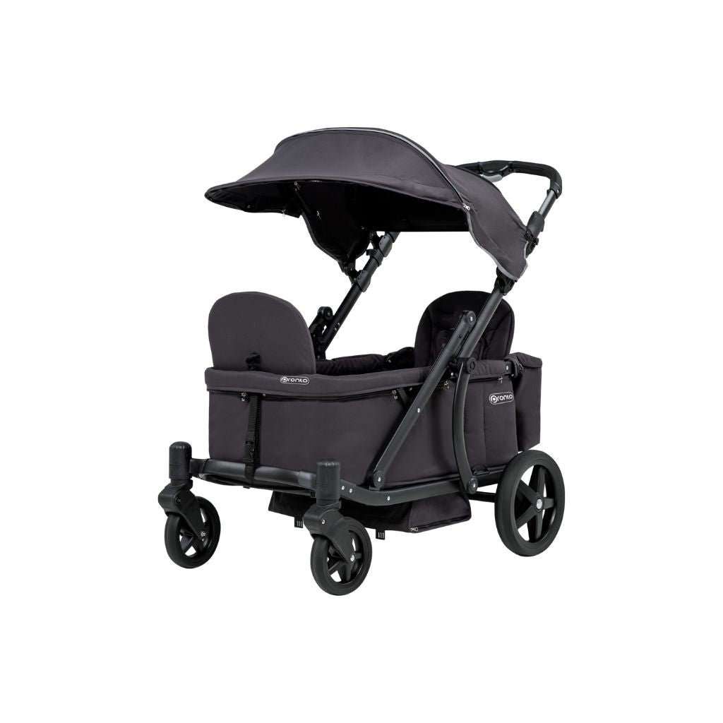Pronto Stroller Bolderkar space grey + bekerhouder